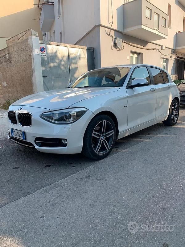 Usata BMW 118 150 CV (110 kW) 2015 Bianco Utilitaria