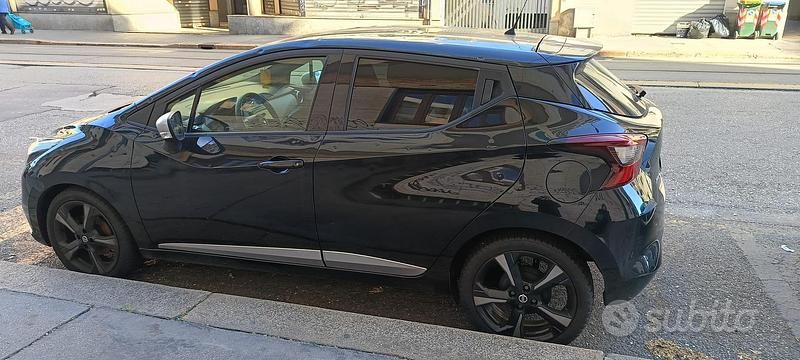 Usata Nissan Micra Tekna 90 CV (66 kW) 2018 Nero Utilitaria