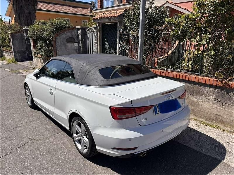 Brugt Audi A3 Cabriolet Sport 116 HK (85 kW) 2018 Hvid Cabriolet