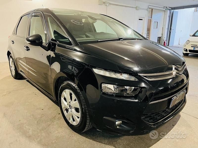 Usado Citroën C4 Picasso Exclusive 92 CV (67 kW) 2014 Negro Monovolumen