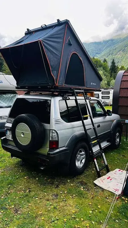 Usata Toyota Land Cruiser 163 CV (119 kW) 2001 Grigio SUV