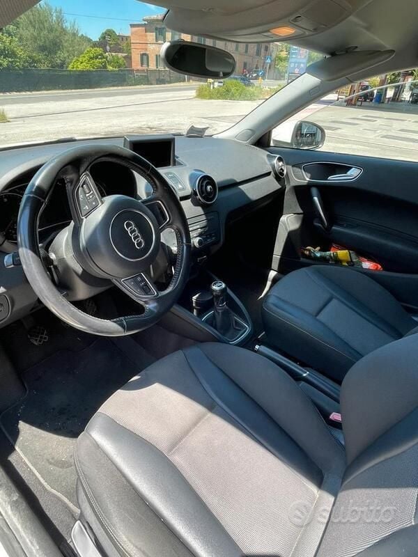 Usata Audi A1 90 CV (66 kW) 2013 Bianco Utilitaria