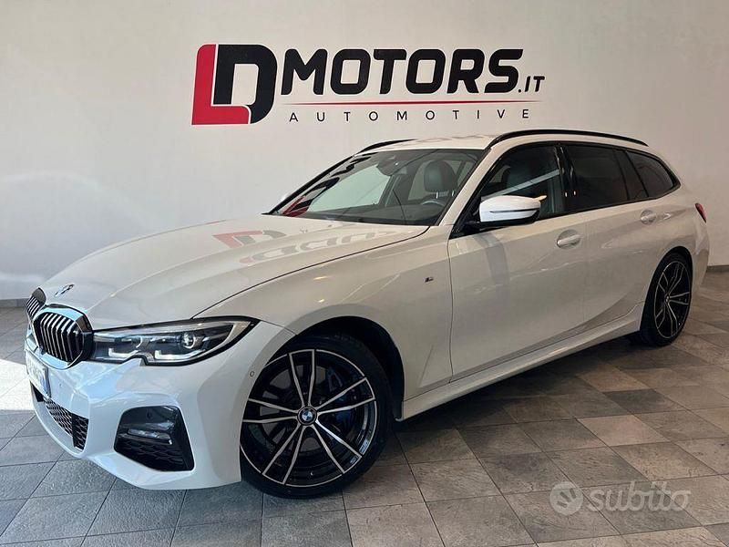 Usata BMW 320e M Sport 190 CV (139 kW) 2021 Bianco Station wagon