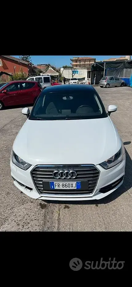 Usata Audi A1 Sportback S-Line 82 CV (60 kW) 2018 Bianco Utilitaria