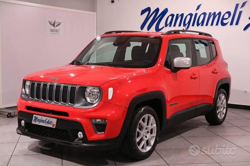 Usata Jeep Renegade Limited 131 CV (96 kW) 2022 Rosso SUV