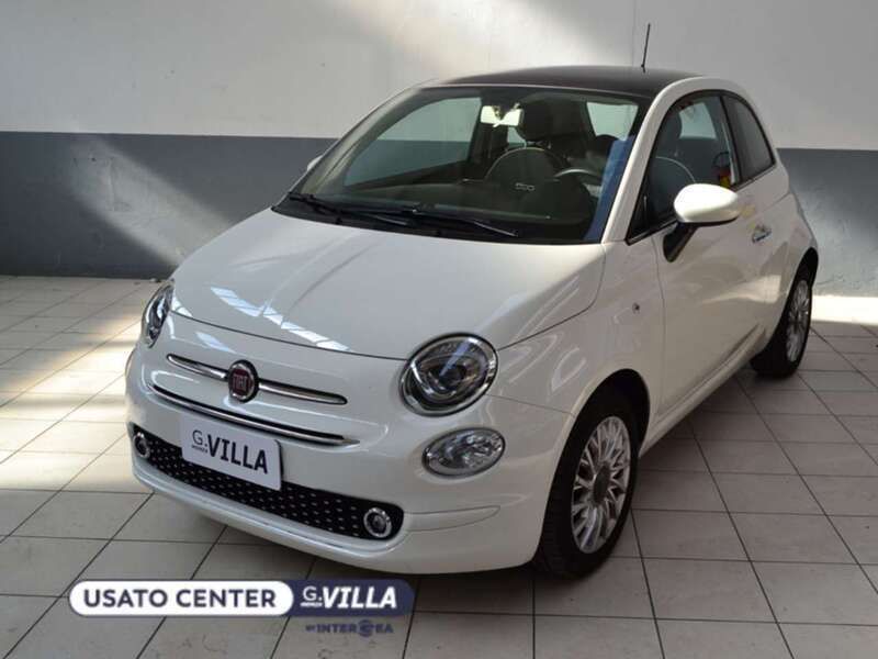 Bianco Usata 2020 Fiat 500 Lounge Tre volumi | 14.200 € (Molto cara) - Immagine 1/4