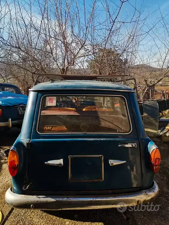 Usata Fiat 1100 1960 Blu Station wagon