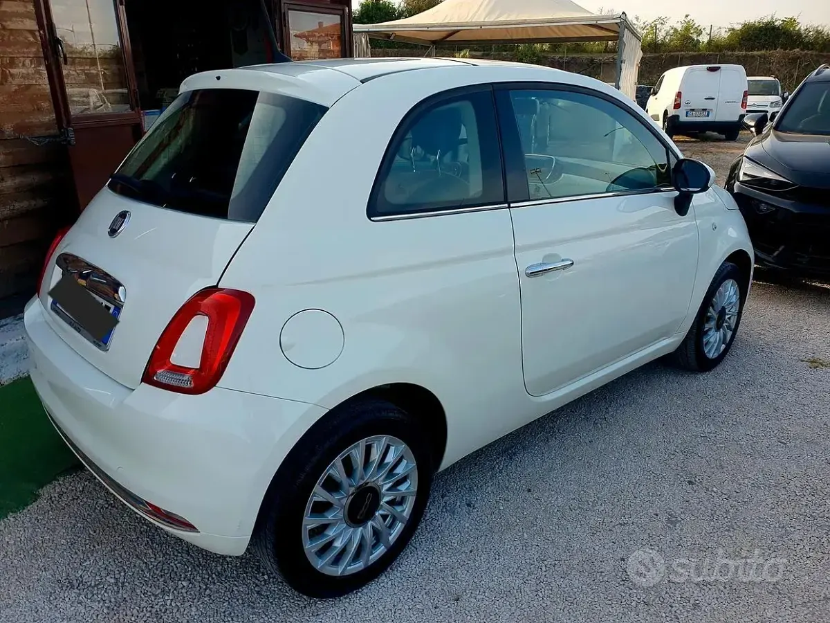 Usata Fiat 500 Lounge 69 CV (50 kW) 2017 Bianco Berlina
