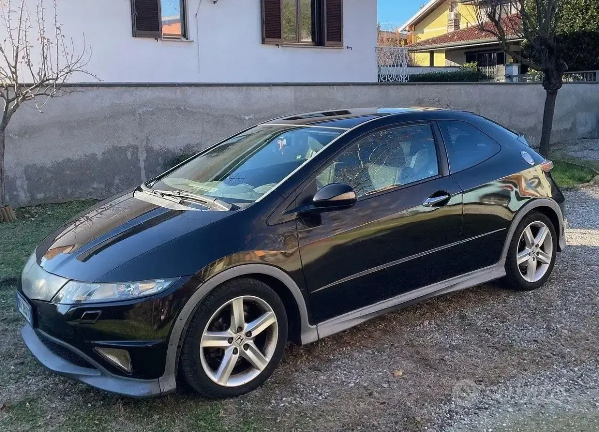 Usata Honda Civic Type S 140 CV (102 kW) 2008 Nero Berlina