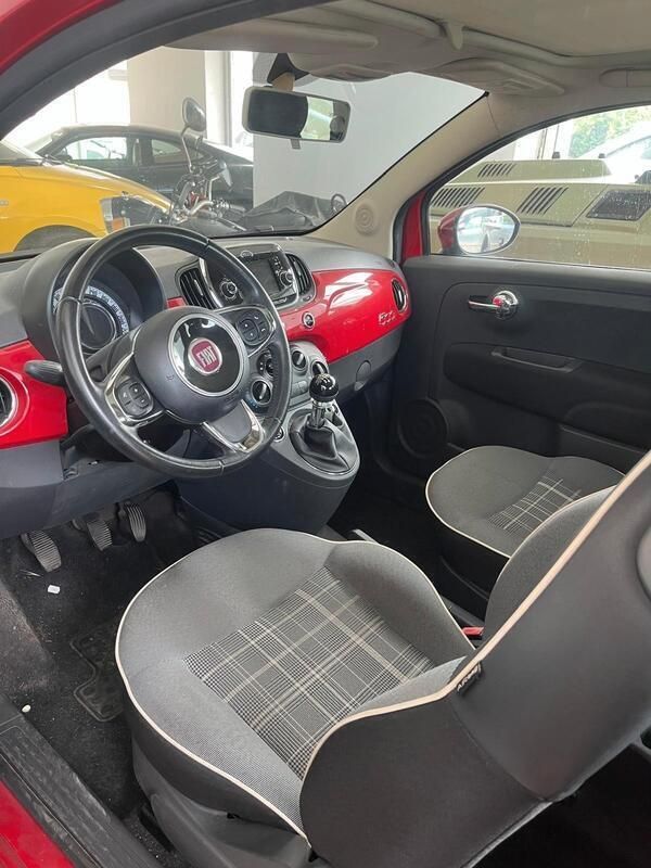 Usata Fiat 500 Lounge 69 CV (50 kW) 2016 Rosso Berlina