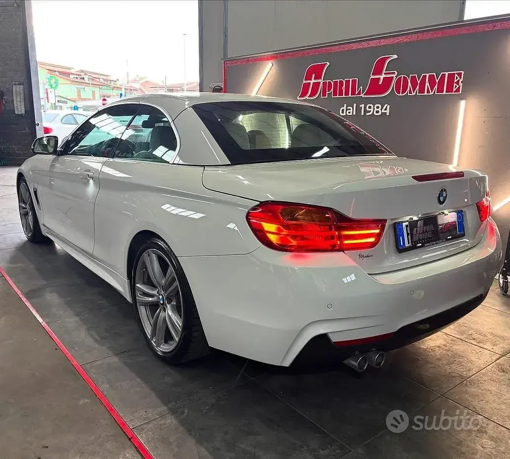 Usata BMW 420 M Sport 190 CV (139 kW) 2016 Bianco Cabrio