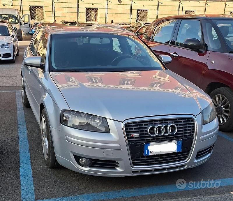 Usata Audi A3 Ambition 140 CV (102 kW) 2007 Grigio Berlina