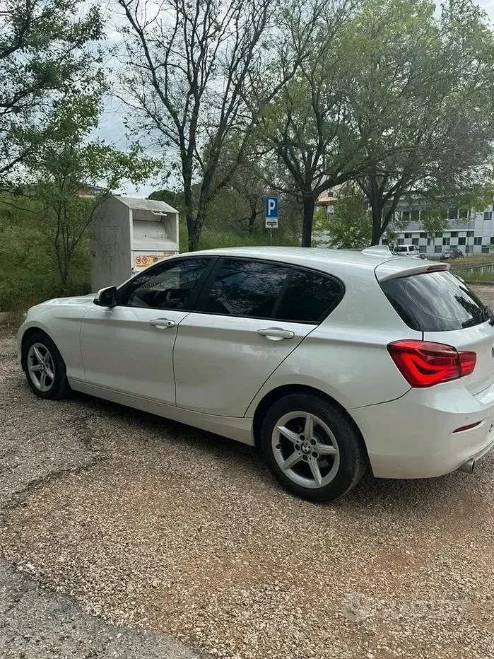 Usata BMW 116 Efficient Dynamics 116 CV (85 kW) 2017 Bianco Utilitaria