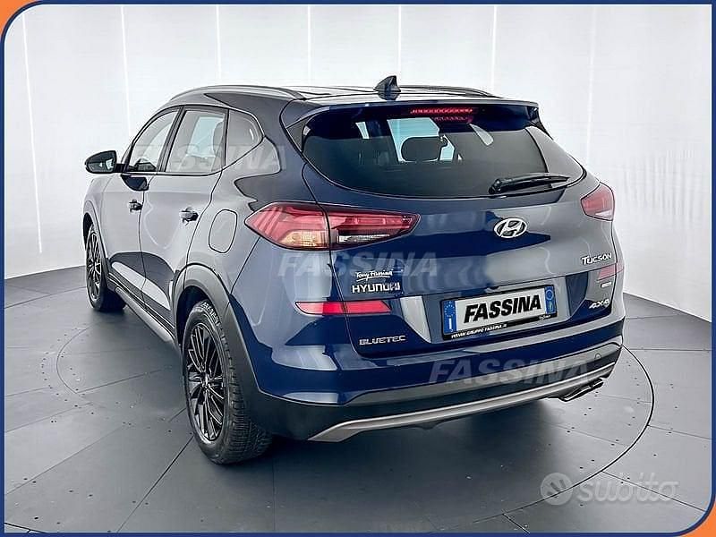 Usata Hyundai Tucson XPrime 136 CV (100 kW) 2019 Blu SUV