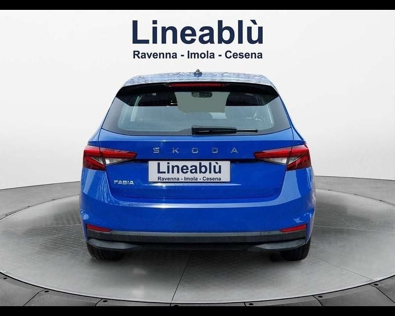Usata Skoda Fabia Selection 80 CV (58 kW) 2024 Blu/azzurro Utilitaria