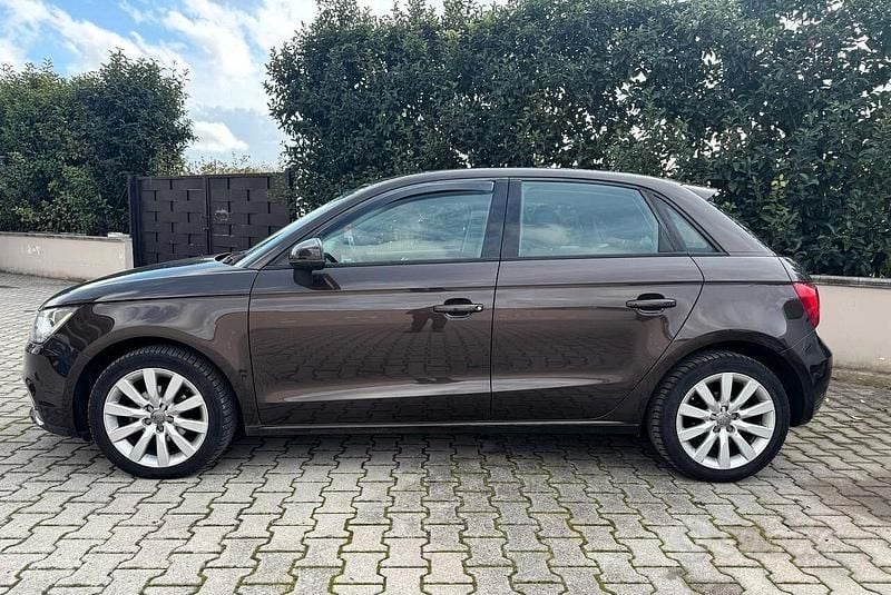 Usata Audi A1 S-Line 90 CV (66 kW) 2014 Marrone Utilitaria