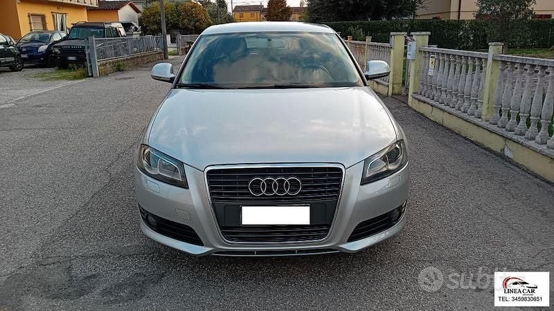 Usata Audi A3 102 CV (75 kW) 2009 Argento Utilitaria