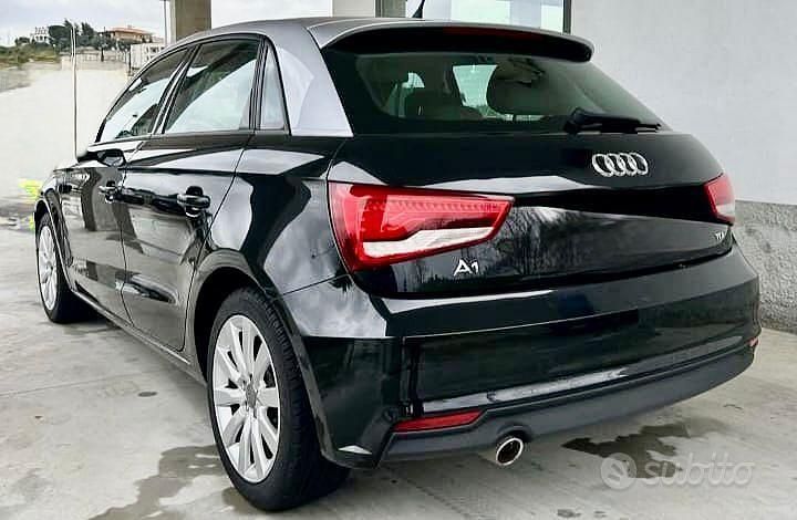 Usata Audi A1 Sportback Sport 116 CV (85 kW) 2016 Nero Utilitaria
