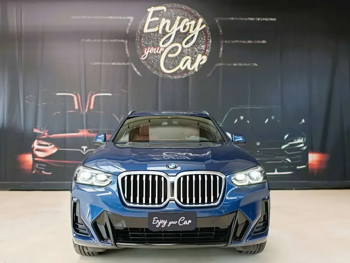 Usata BMW X3 M Sport 190 CV (139 kW) 2022 Blu phytonic SUV