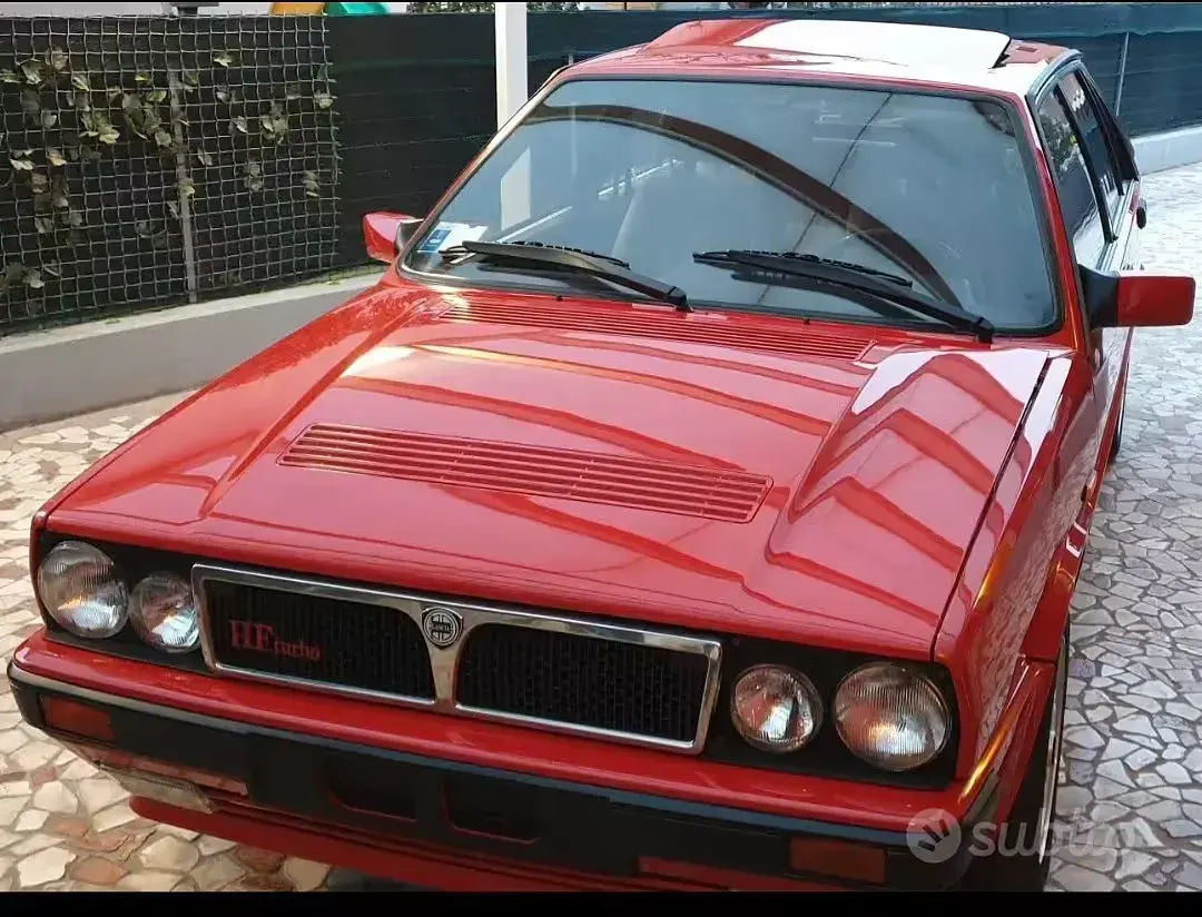 Usata Lancia Delta 140 CV (102 kW) 1991 Rosso Utilitaria