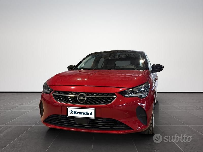 Usata Opel Corsa Elegance 100 CV (73 kW) 2022 Rosso Utilitaria