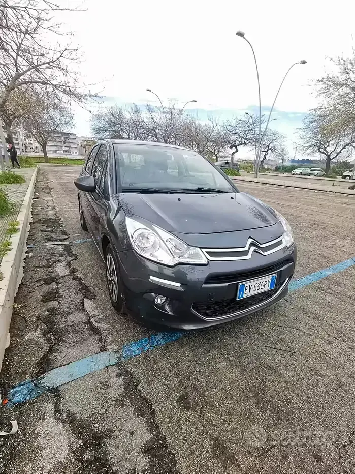 Usata Citroën C3 Seduction 82 CV (60 kW) 2014 Grigio Berlina