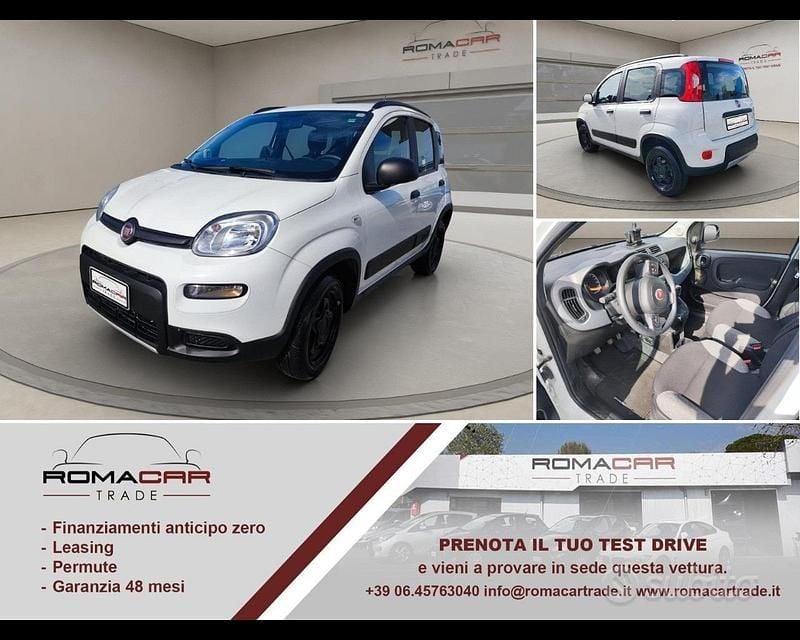 Bianco Usata 2021 Fiat Panda 4x4 Wild Utilitaria | 9980 € (Super prezzo) - Immagine 1/4