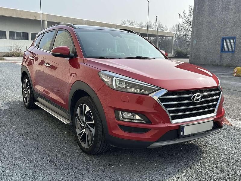 Usata Hyundai Tucson 136 CV (100 kW) 2020 Rosso SUV