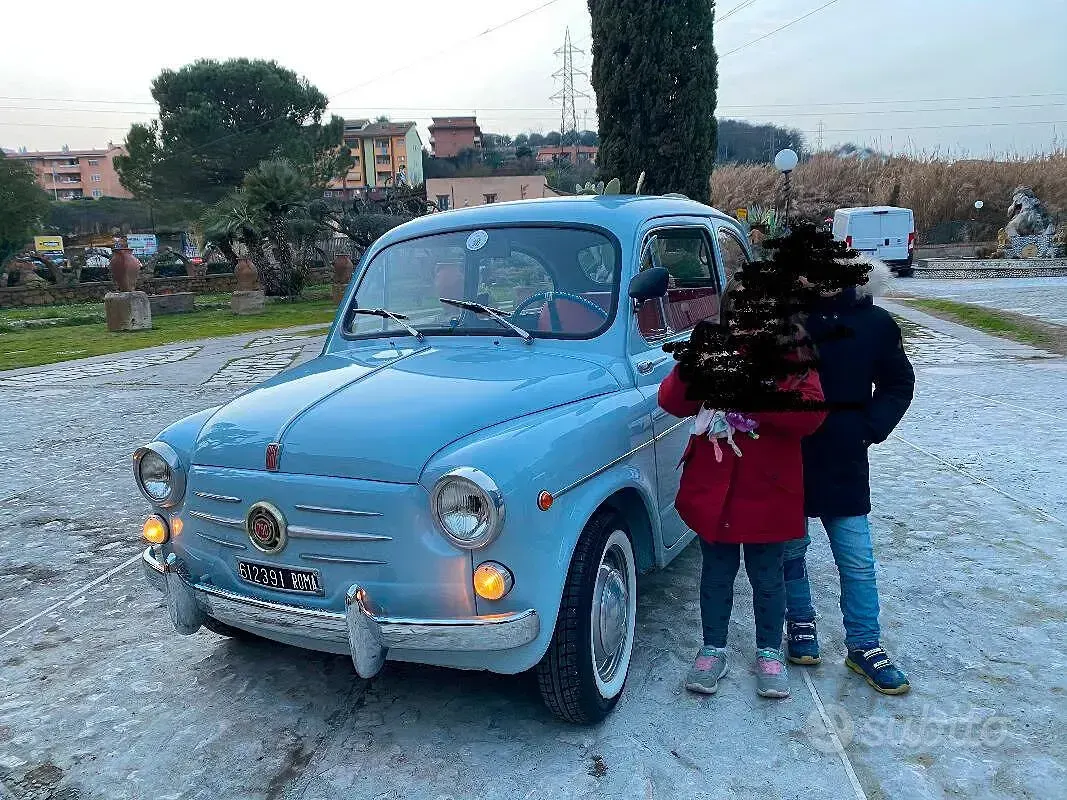 Usata Fiat 600D 54 CV (39 kW) 2026 Blu/azzurro Berlina