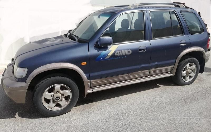 Usata Kia Sportage 118 CV (86 kW) 2001 Blu SUV