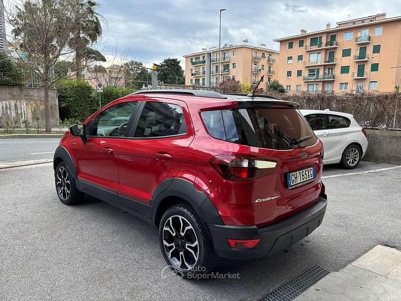 Usata Ford Ecosport Active 125 CV (91 kW) 2022 Rosso SUV