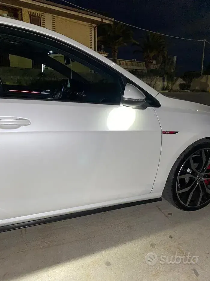 Usata VW Golf VII GTI 230 CV (169 kW) 2016 Bianco Berlina