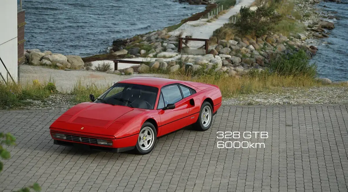 Usata Ferrari 328 270 CV (198 kW) 1985 Rosso Coupé