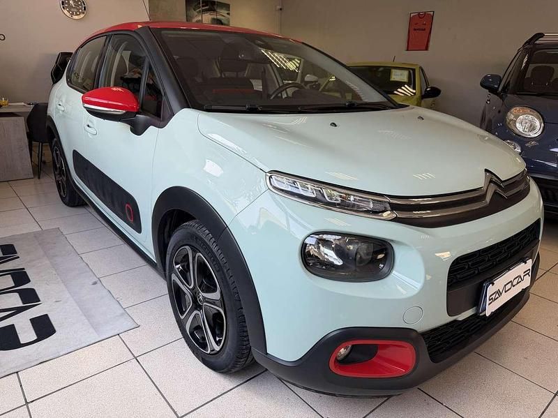 Usata Citroën C3 Shine 75 CV (55 kW) 2017 Blu/azzurro Berlina