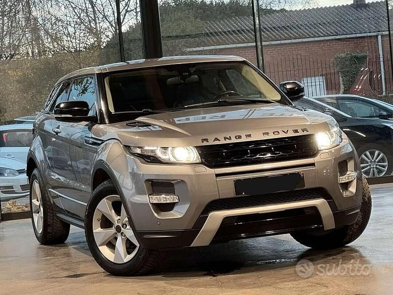 Grigio Usata 2012 Land Rover Range Rover evoque Dynamic Coupé | 15.400 € (Cara) - Immagine 1/4