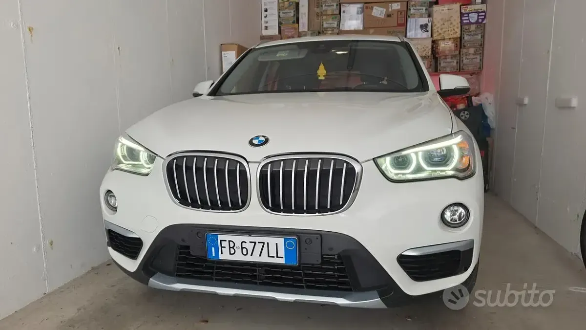 Usata BMW X1 xLine 150 CV (110 kW) 2015 Bianco SUV