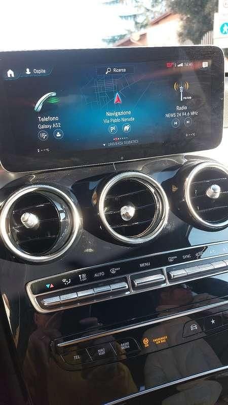 Usata Mercedes GLC220 Business 194 CV (142 kW) 2022 Argento Coupé