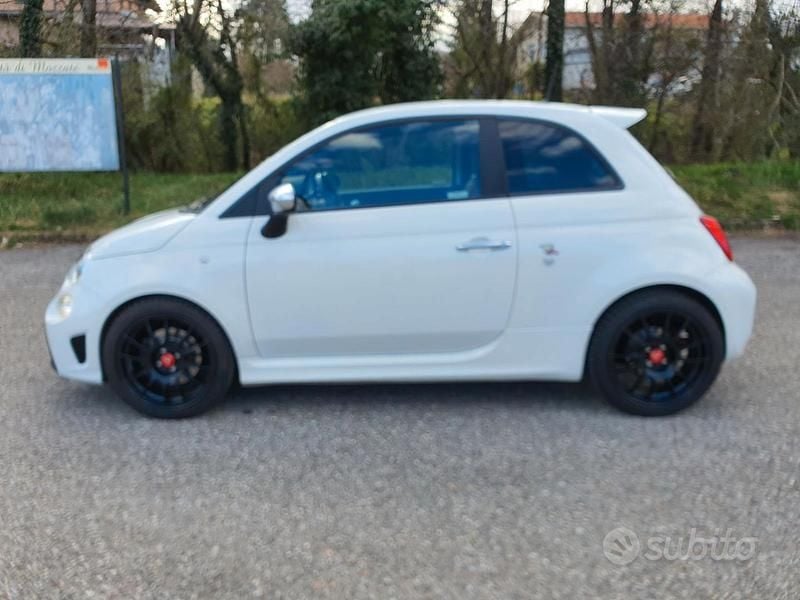 Usata Abarth 595 Turismo 165 CV (121 kW) 2017 Bianco Coupé