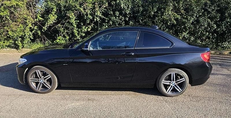 Usata BMW 220 Sport Line 184 CV (135 kW) 2015 Nero Coupé