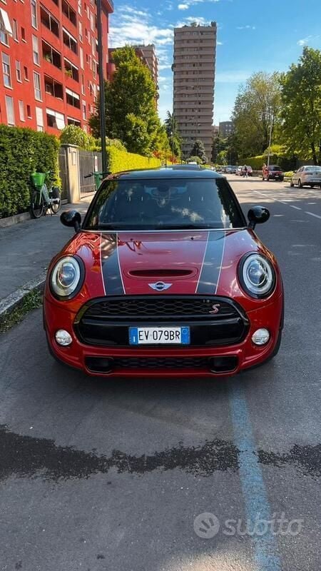 Usata Mini Cooper S 192 CV (141 kW) 2014 Rosso Utilitaria