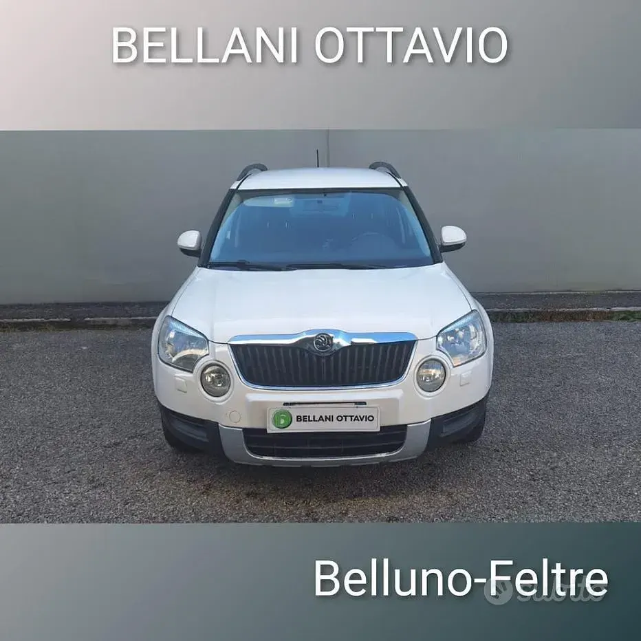 Usata Skoda Yeti Adventure 110 CV (80 kW) 2011 Bianco SUV