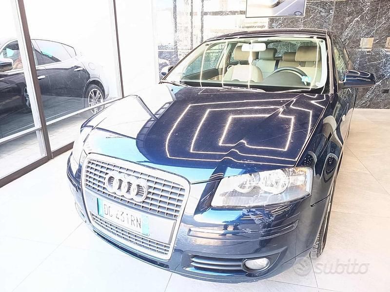 Usata Audi A3 Ambition 140 CV (102 kW) 2007 Blu Utilitaria
