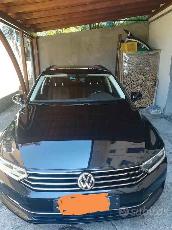 Usata VW Passat 150 CV (110 kW) 2017 Nero Station wagon