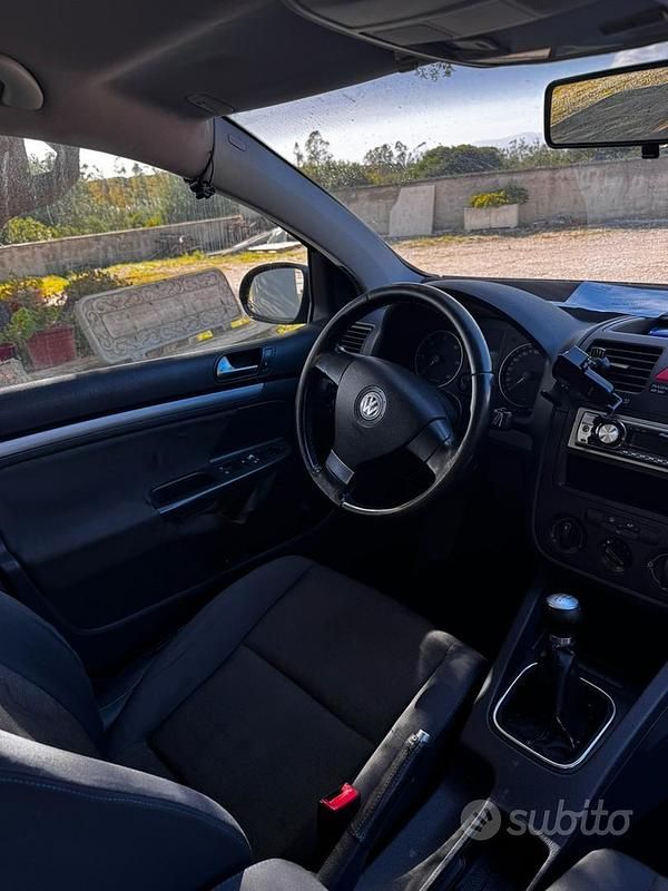 Usata VW Golf VI 2008 Nero Utilitaria