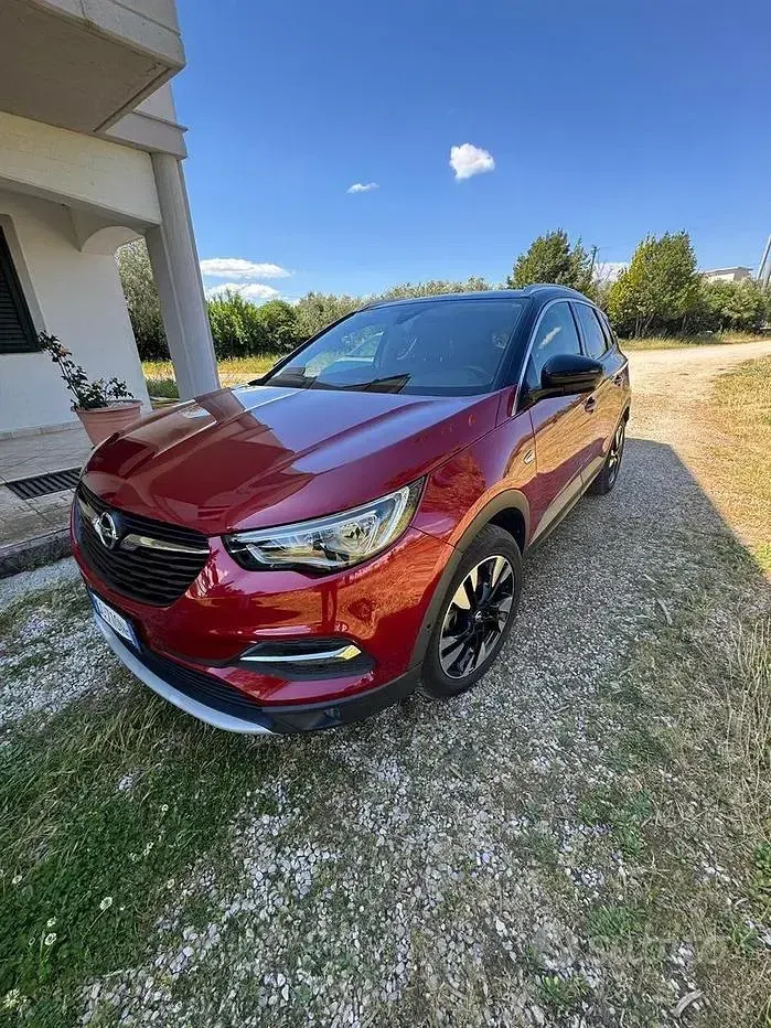 Usata Opel Grandland X 131 CV (96 kW) 2020 Rosso SUV