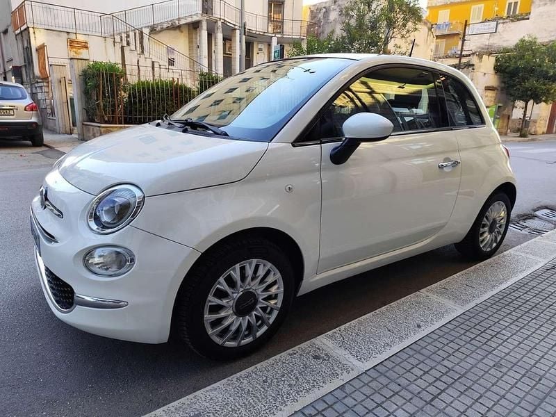 Usata Fiat 500 Lounge 69 CV (50 kW) 2016 Bianco Utilitaria