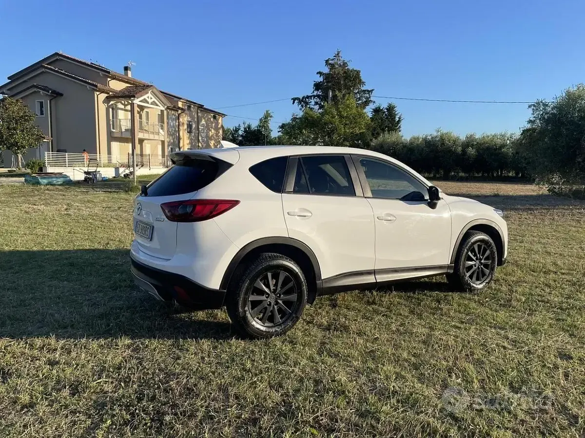 Usata Mazda CX-5 150 CV (110 kW) 2015 Bianco SUV