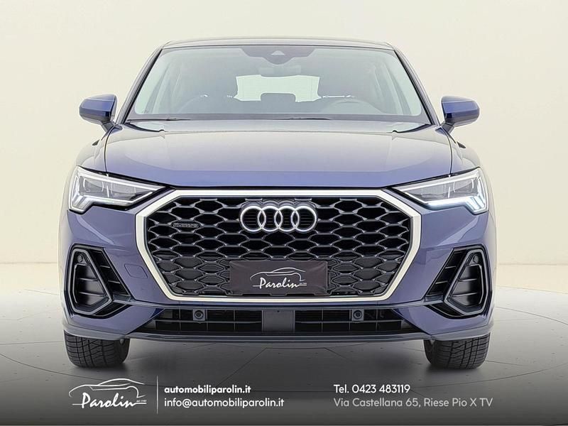 Usata Audi Q3 Sportback Business Plus 150 CV (110 kW) 2022 Blu navarra SUV