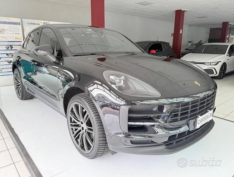 Usata Porsche Macan 245 CV (180 kW) 2019 Nero SUV