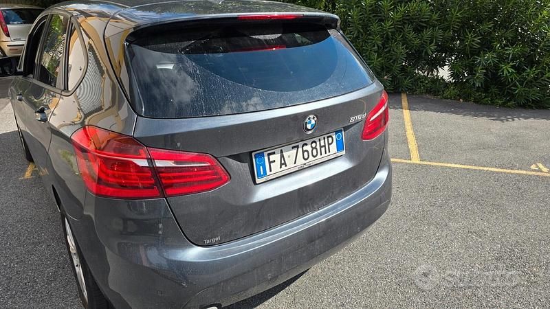 Usata BMW 216 Active Tourer Luxury Line 116 CV (85 kW) 2015 Grigio Monovolume